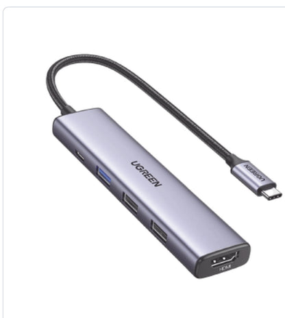 HUB USB-C (Docking Revodok) 5 en 1